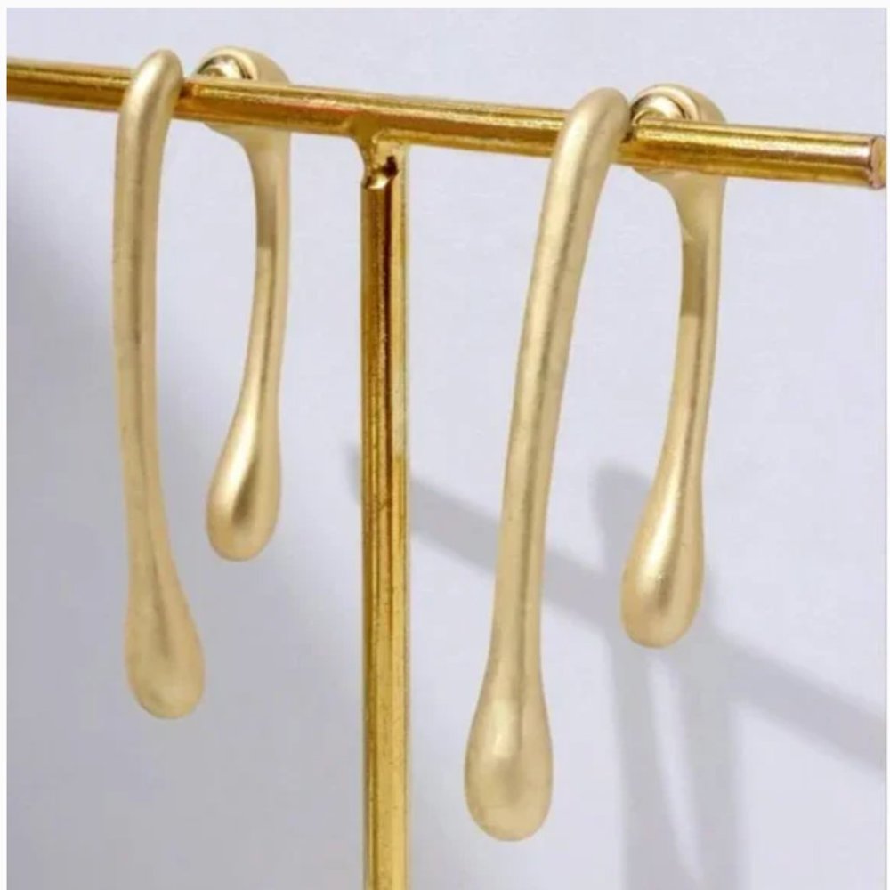 ❤️ FREE Drip Boho Minimalist Art Artsy Chic Glam Hipster Classy Cool Earrings